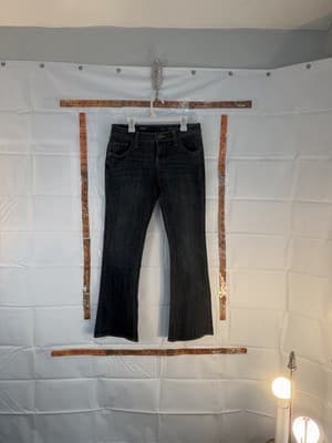 Simply Vera Vera Wang Bootcut Jeans Dark Blue Denim Regular Fit Petites Women - Image 1