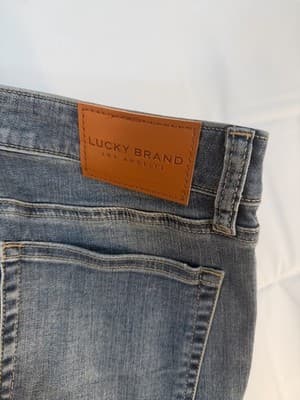 Lucky Brand Low Rise Skinny Jeans Blue Denim Medium Wash 5-Pocket Women - Thumbnail 5