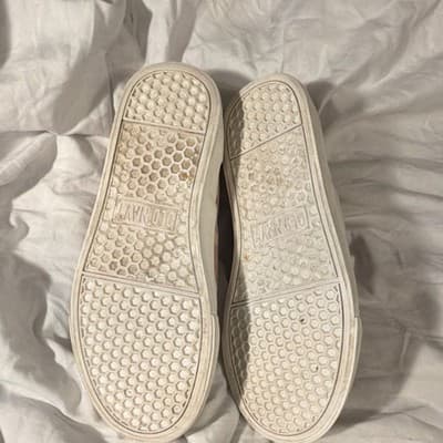 Old Navy 1994 Pink Beige Camouflage Canvas Slip-On Flat Arch Support Women's 3 - Thumbnail 4