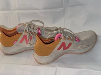 New Balance Fresh Foam Roav Nimbus Cloud Peach Pink Women's Sneakers WROAVNV - Thumbnail 3