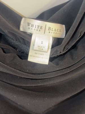 White House Black Market Black Jumpsuit S & Eyeshadow Brown Lace Romper M - Thumbnail 2