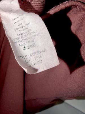 Windsor Mauve Long Dress With Split Size Medium Pre Owned Free Shipping - Thumbnail 3