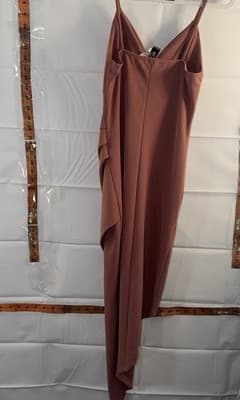 Windsor Mauve Long Dress With Split Size Medium Pre Owned Free Shipping - Thumbnail 4