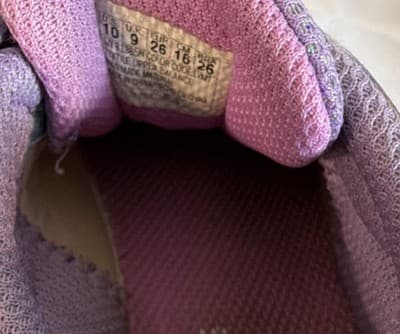 Skechers Girls Glitter Multicolor Sneakers US Size 10 Hook & Loop Comfort Flat - Thumbnail 5