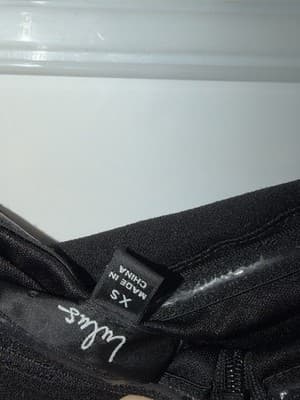 Lulus Black Strapless Ruffle Long Gown Dress Sleeveless Size XS - Thumbnail 3