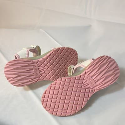 Carter's Girls Unicorn Sandals Pink White Aqua Hook & Loop US Size 10 - Thumbnail 6