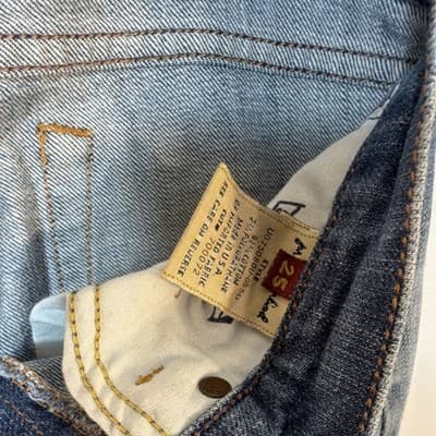 7 For All Mankind Bootcut Jeans Blue Denim Stretch Regular Fit Women - Thumbnail 4