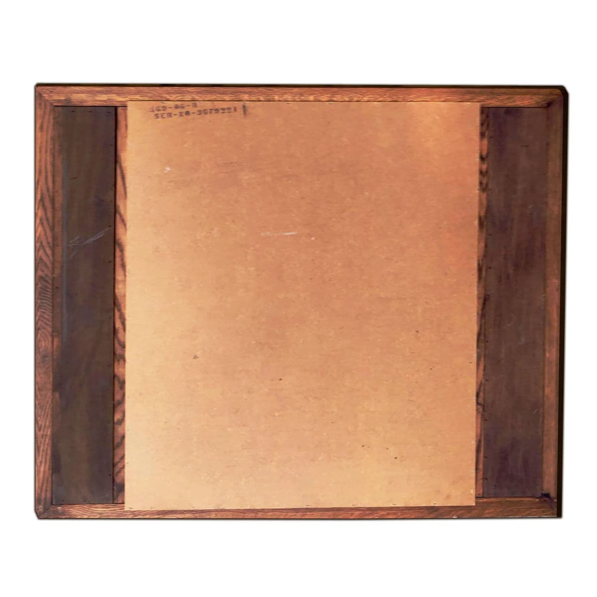 Monumental Mid-Century Modern Russel White for Conant Ball Solid Maple Framed Wall Mirror - Thumbnail 13