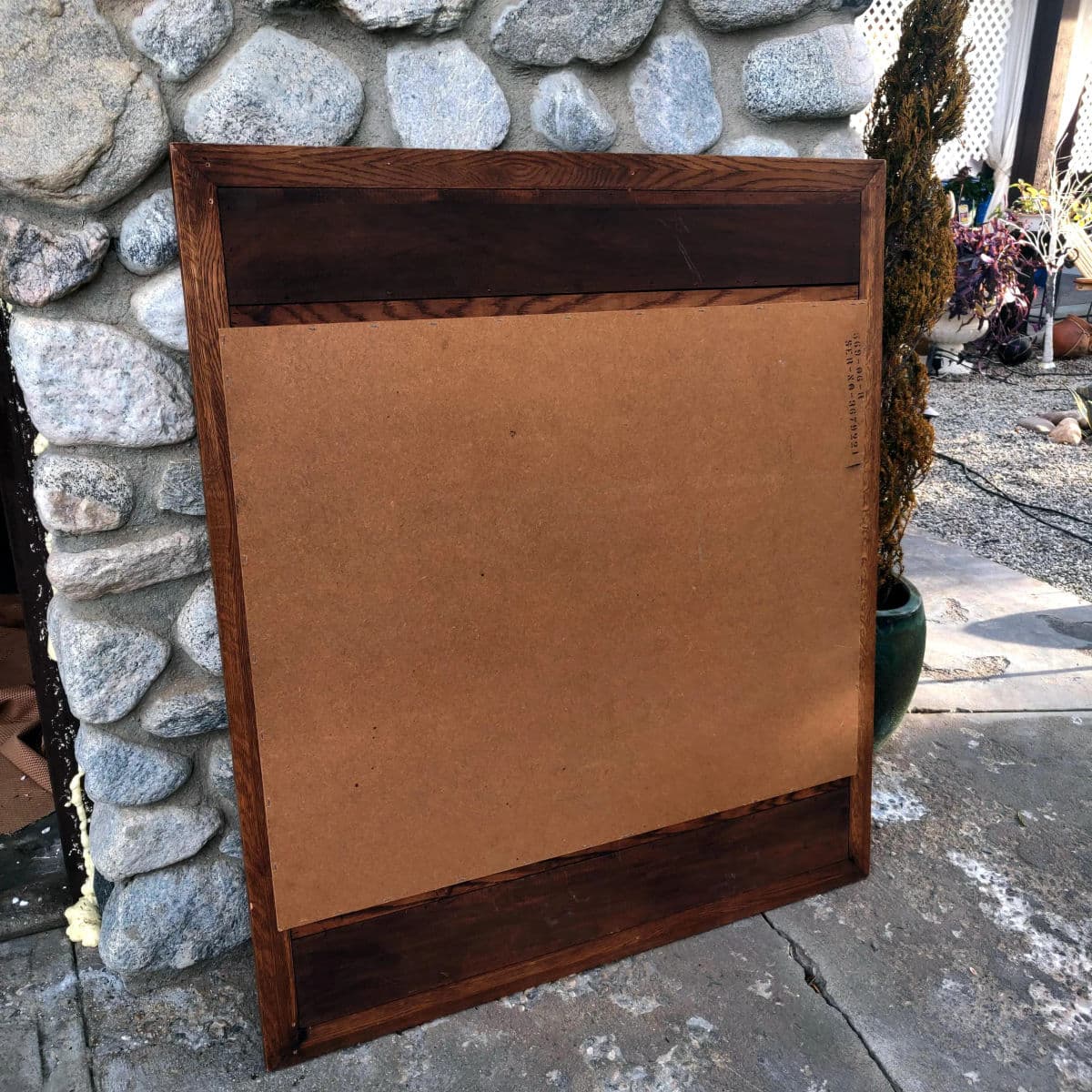 Monumental Mid-Century Modern Russel White for Conant Ball Solid Maple Framed Wall Mirror - Thumbnail 12