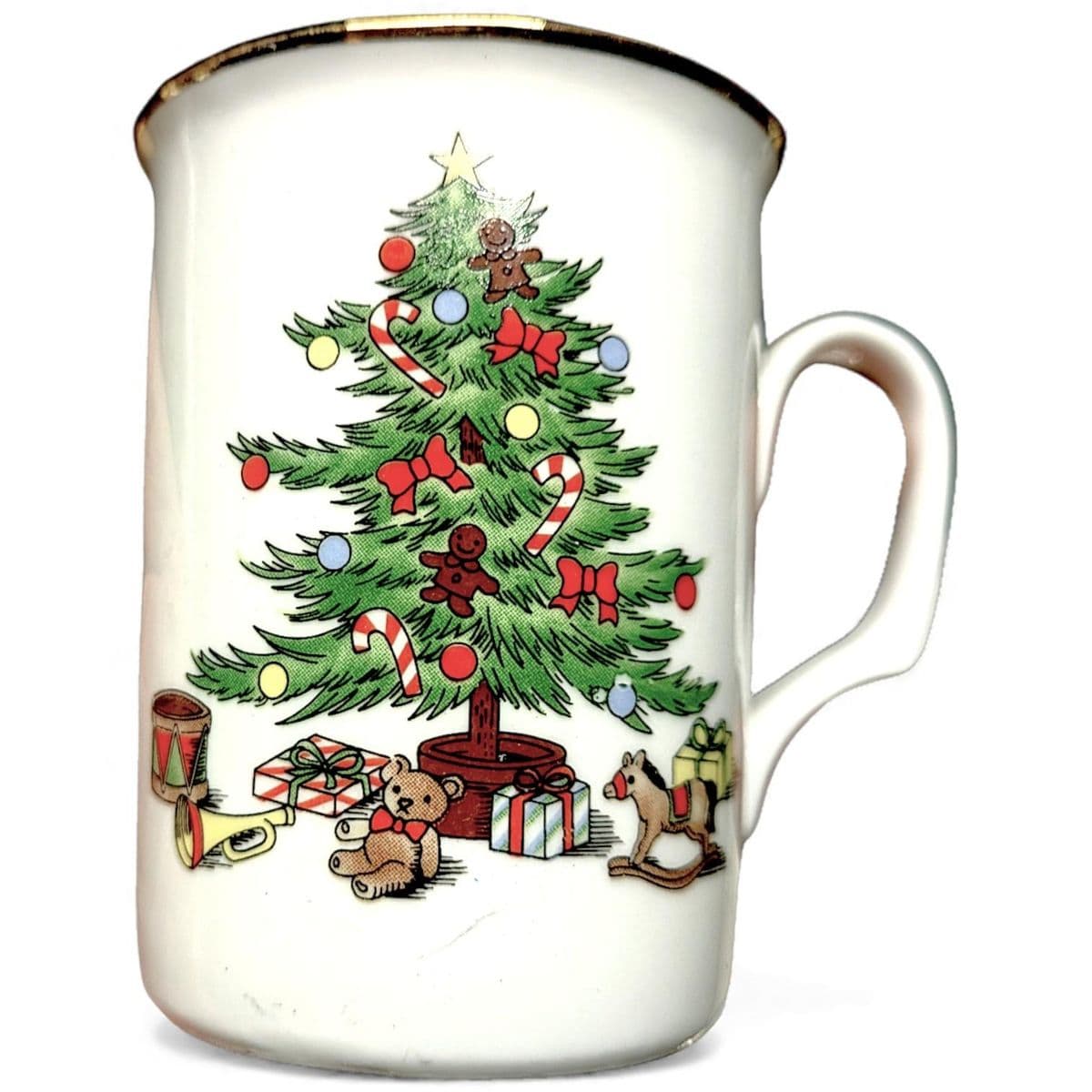 Late 20th Century Gibson Holiday Charm Holly Berry Dinnerware Place Setting for 4 - Set of 33 Pieces - Thumbnail 16