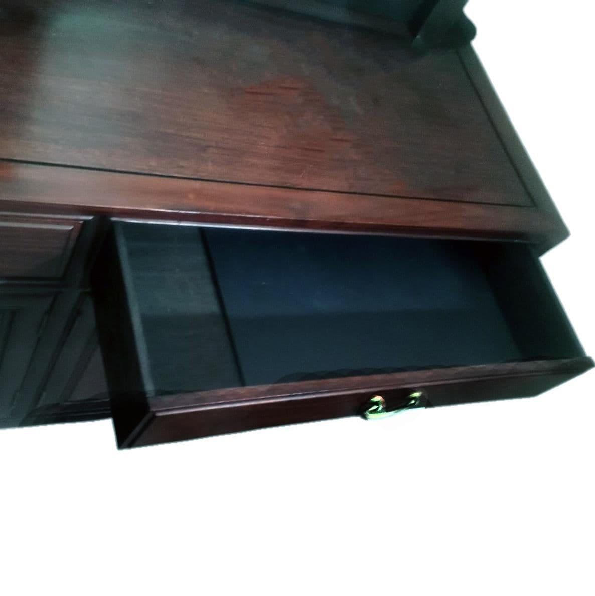 Late 19th Century Ming-Style Ju-Mu Oriental Credenza or Sideboard - Thumbnail 11