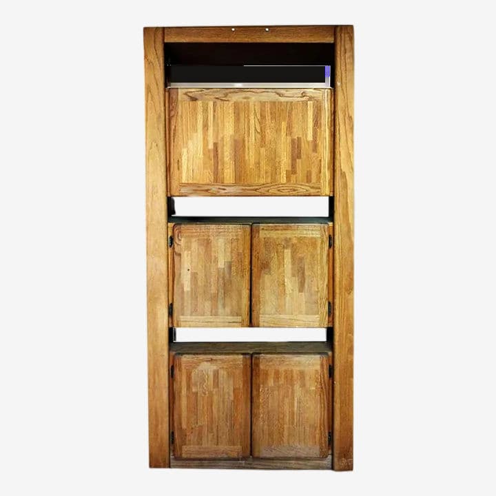 1970s Modular Dry Bar and Storage Cabinet - Image 1