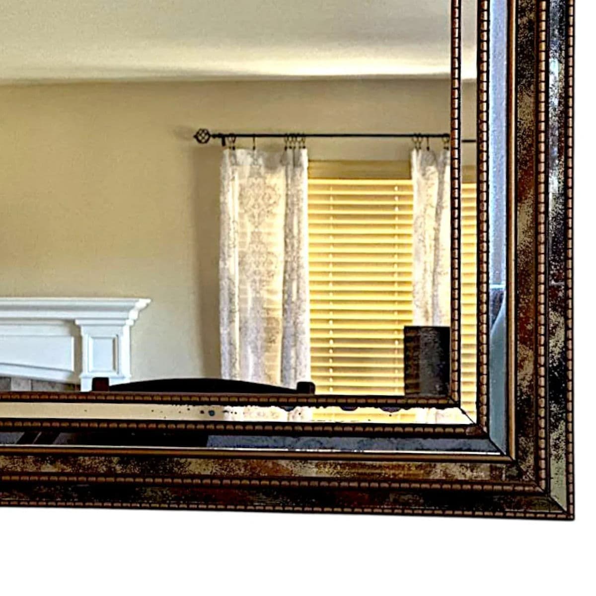 20th Century Large Vintage Beveled Wall Mirror With Ornate Multi-Layereed Gilt Frame - Thumbnail 10