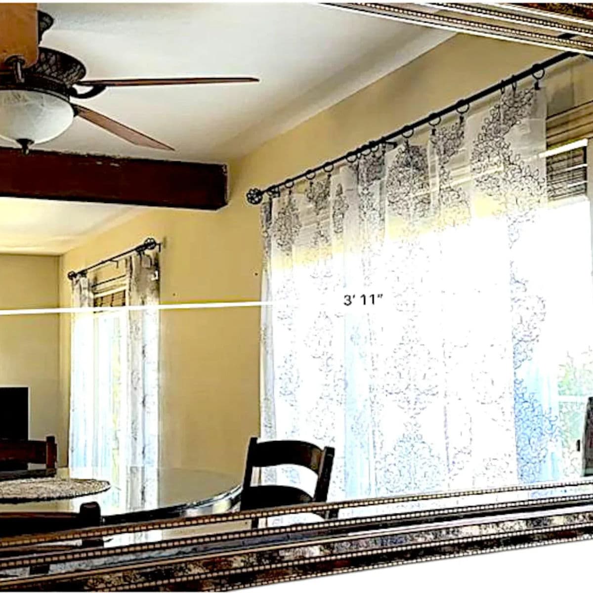 20th Century Large Vintage Beveled Wall Mirror With Ornate Multi-Layereed Gilt Frame - Thumbnail 5