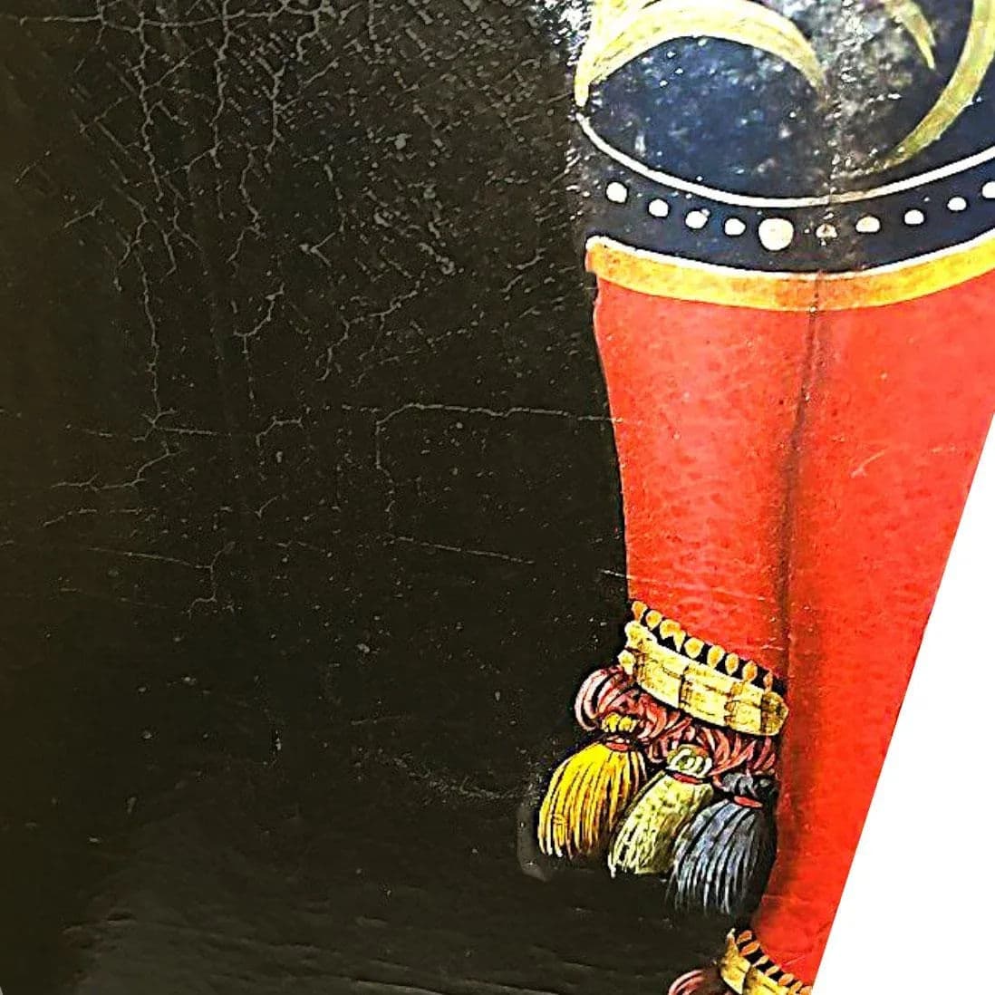 Hand Painted Draped Trompe-L'œil Style Wooden Rectangular Display Pedestals - a Pair - Thumbnail 8