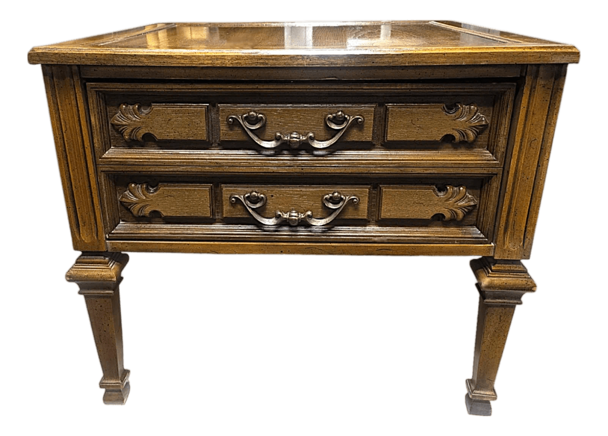 Mid-Century Italian Provincial Style End Table - Thumbnail 2