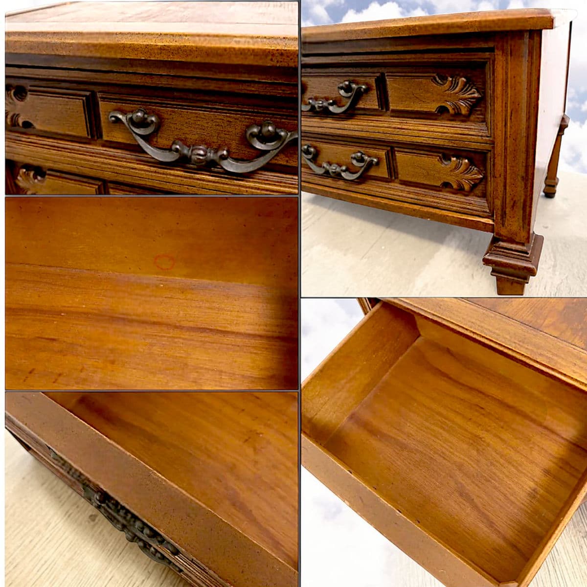 Mid-Century Italian Provincial Style End Table - Thumbnail 12