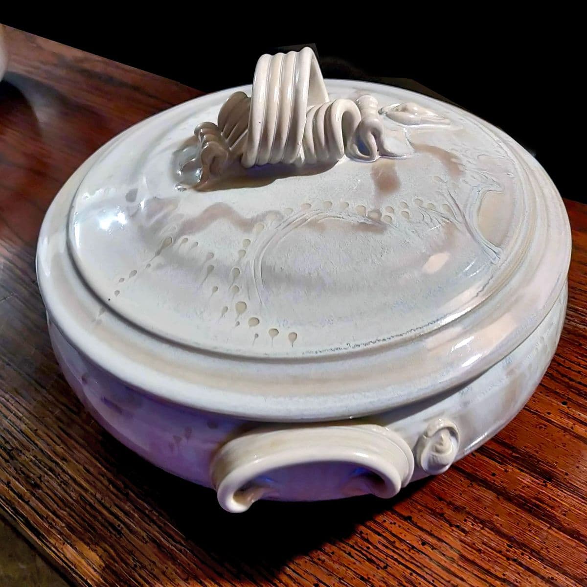 Studio Beauceware "Oven-To-Table" Covered Casseroles Signed Garnier - a Pair - Thumbnail 8