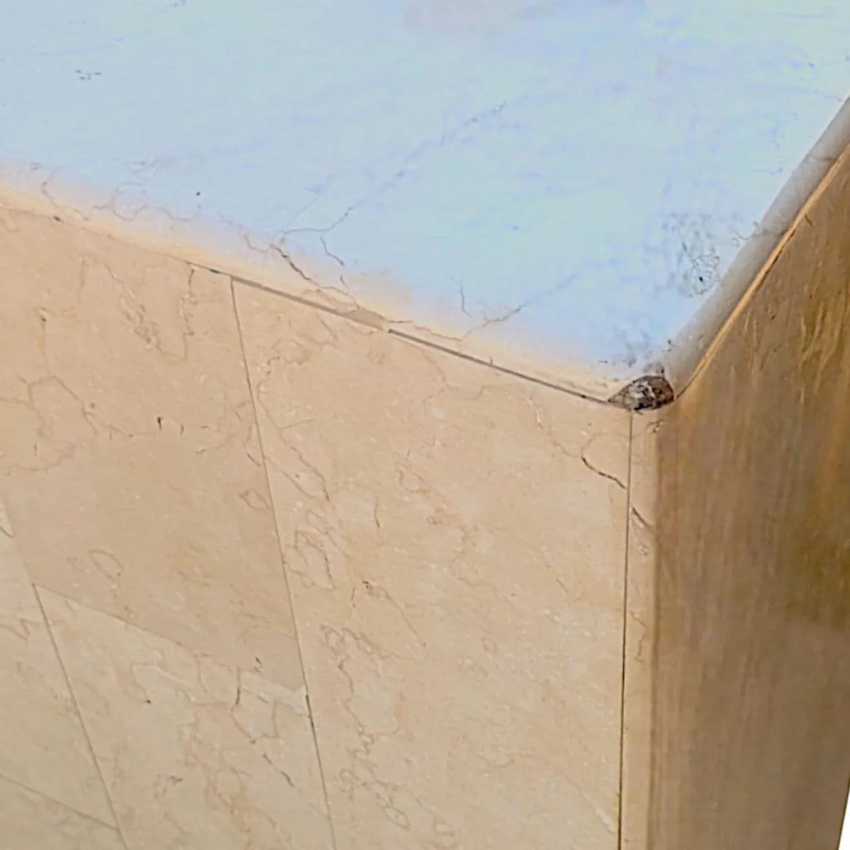 1980's Maitland-Smith Modernist Tessellated Shell Pedestals - A Pair - Thumbnail 9