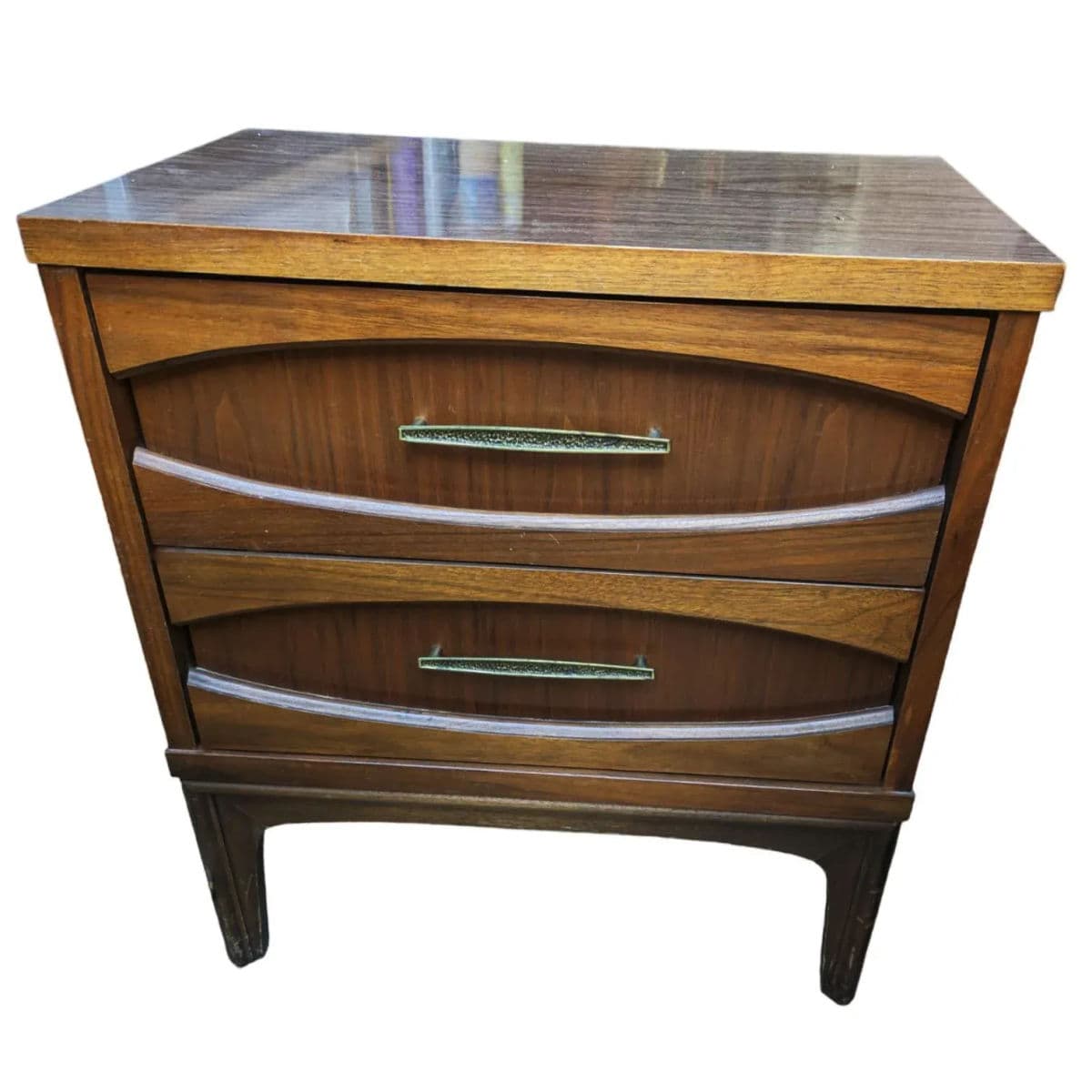 1950s Mid-Century Danish Modern Nightstand in the Manner of Kittinger - Thumbnail 4