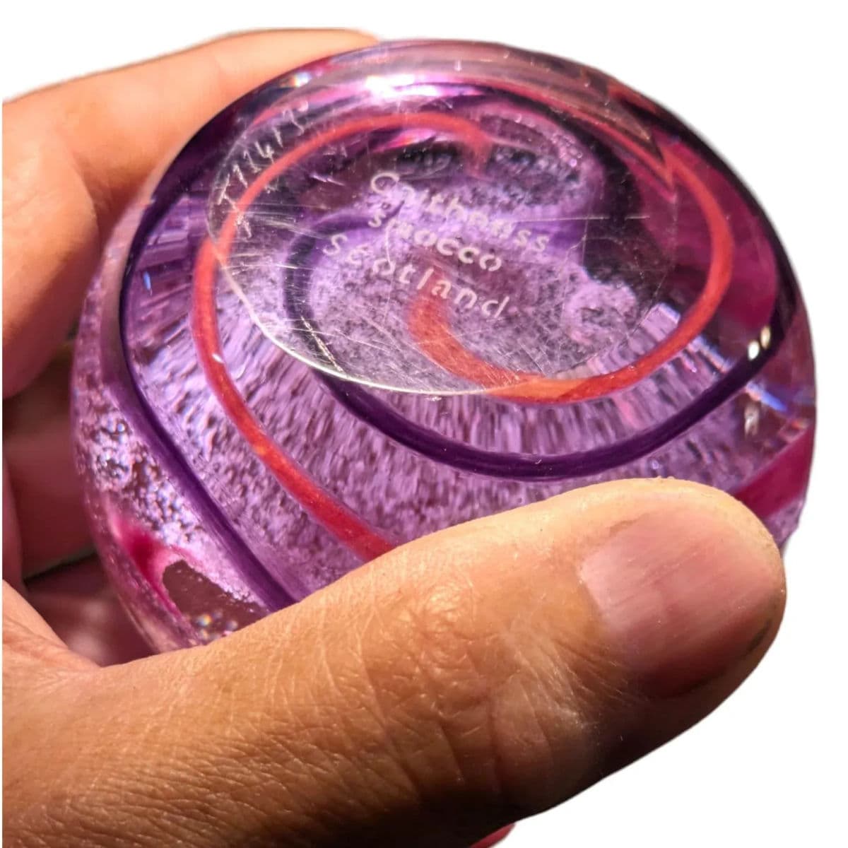 Charisma by Alastair MacIntosh for Caithness Scotland Glass Paperweight Ltd. Edition 1990 - Thumbnail 7