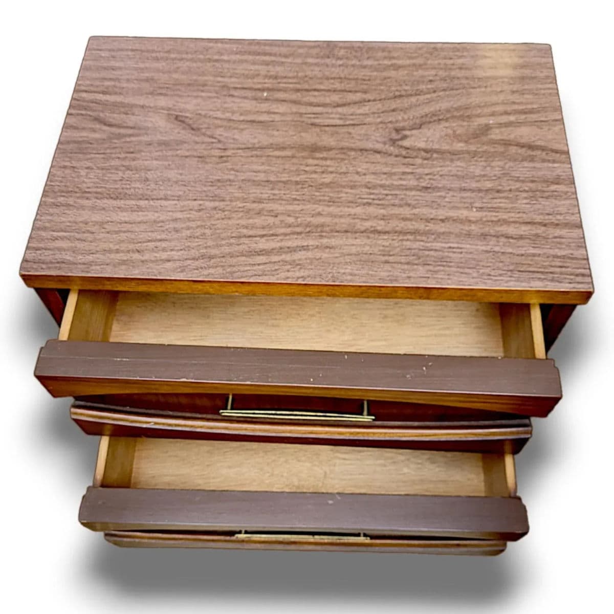 1950s Mid-Century Danish Modern Nightstand in the Manner of Kittinger - Thumbnail 3