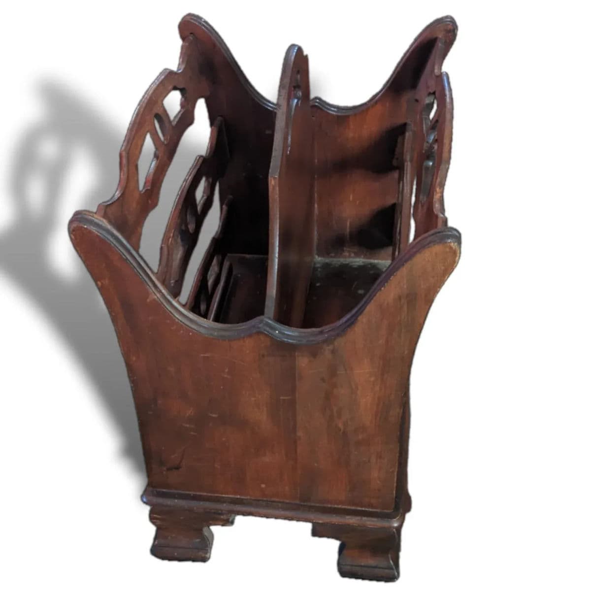 1940s Signed Butler Style #734 Magazine and Newspaper Rack - Thumbnail 8