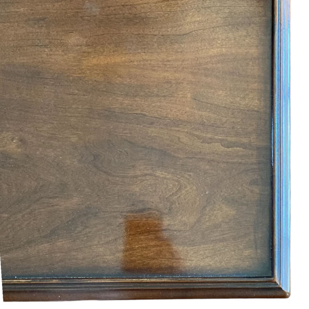 1990s Two Drawer Rectangular Signed Drexel Heritage Console Sofa Table on Cabriole Legs - Thumbnail 11