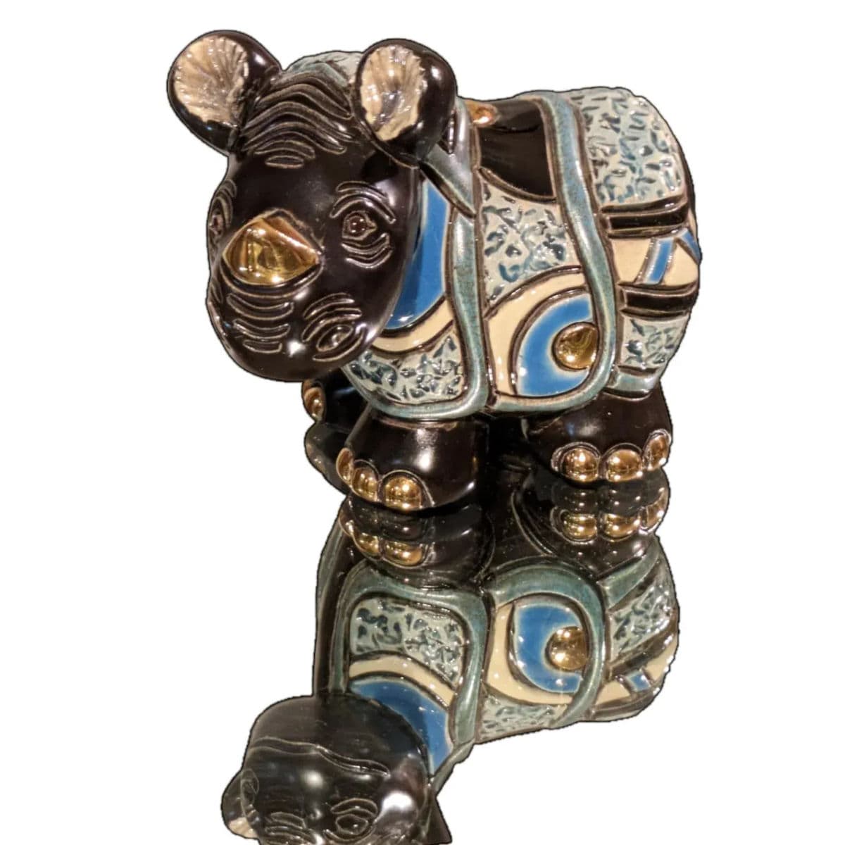 Trio Lot of of DeRosa Rinconada Collectible by Hand Sculptures From Uruguay 2007 -2014 - Thumbnail 7