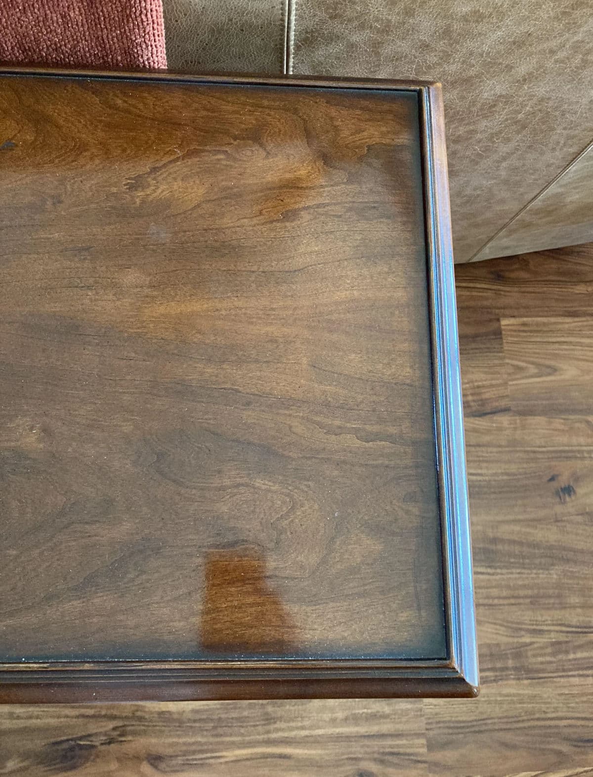 1990s Two Drawer Rectangular Signed Drexel Heritage Console Sofa Table on Cabriole Legs - Thumbnail 10