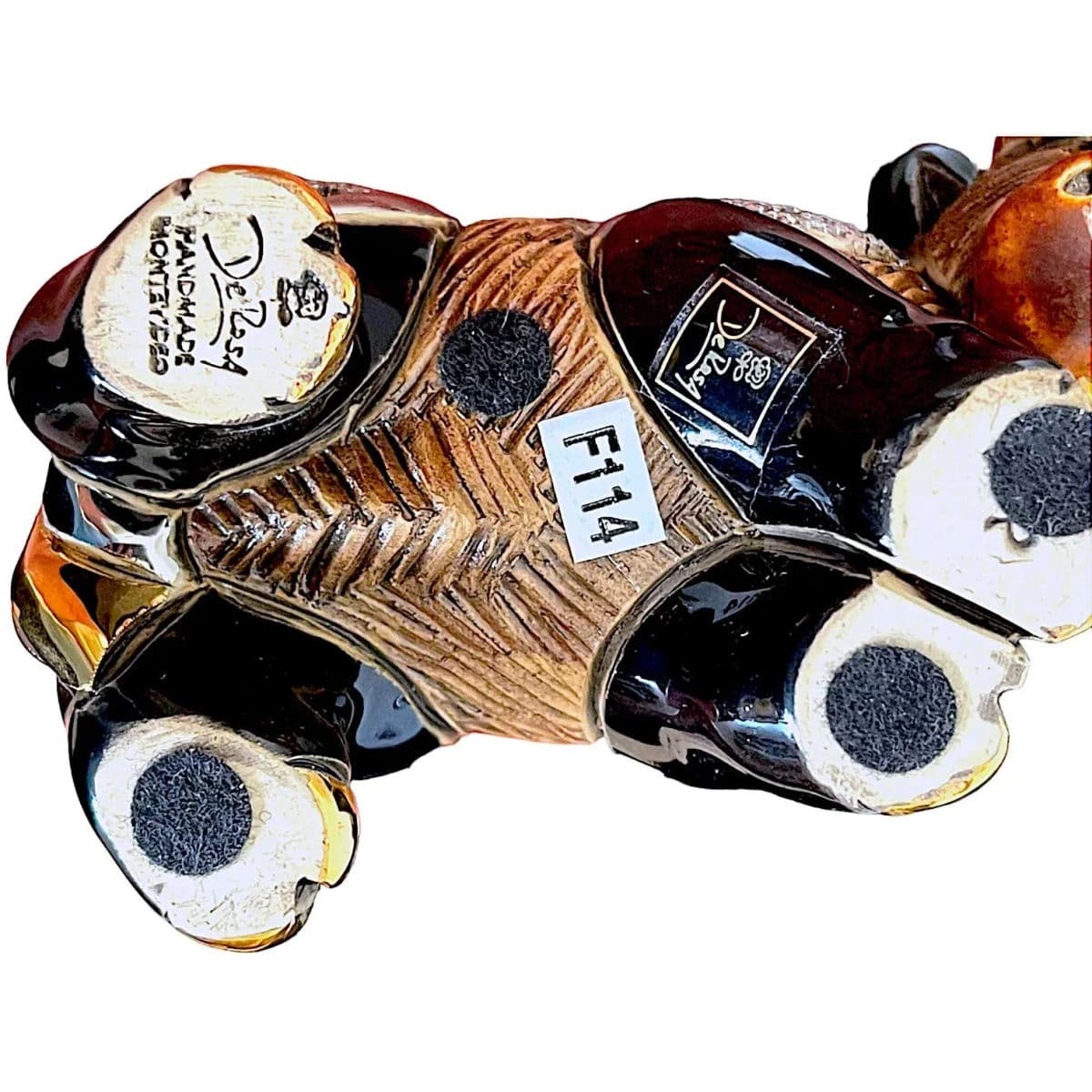 Trio Lot of of DeRosa Rinconada Collectible by Hand Sculptures From Uruguay 2007 -2014 - Thumbnail 13