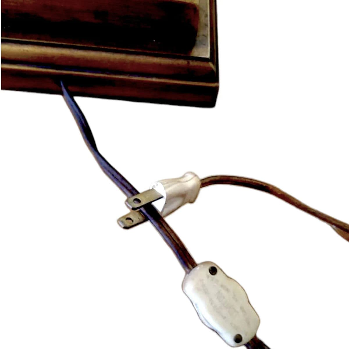 1970s Mid-Century Towering Green Toned Parcel Gilt Empire/Regency Table Lamp - Thumbnail 11