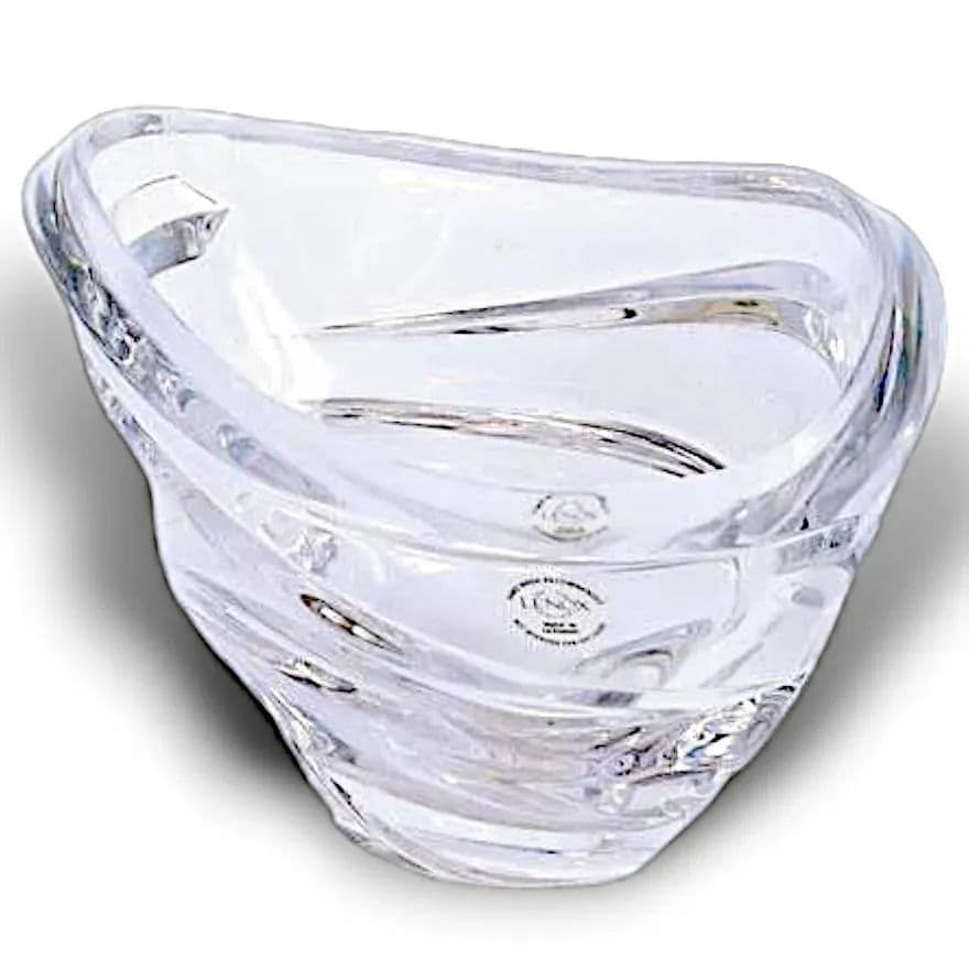 Bowl Vintage Lenox Crystal Bowl Ovations Collection - Thumbnail 4