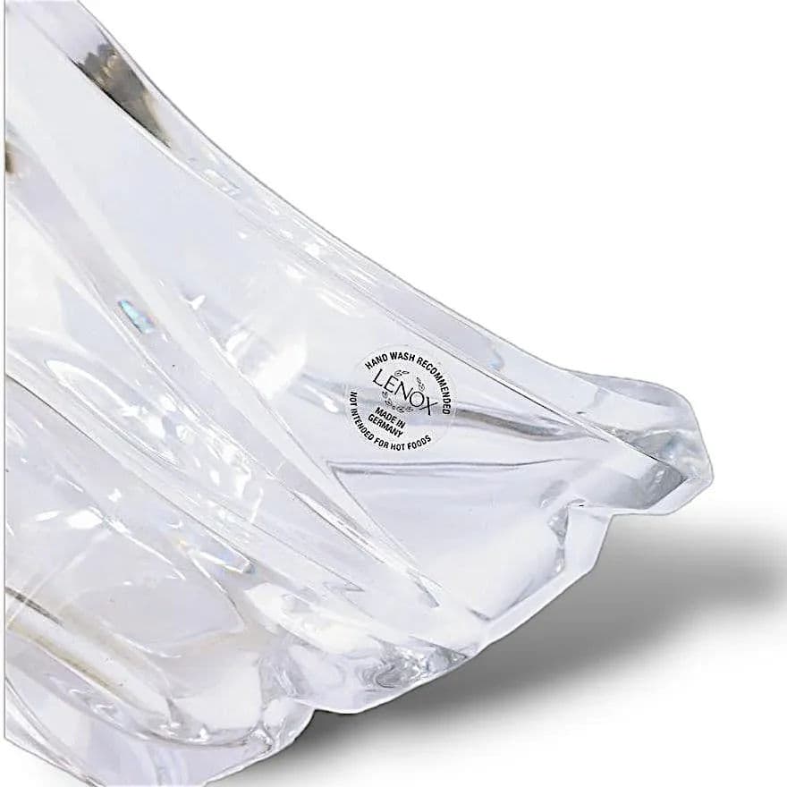 Bowl Vintage Lenox Crystal Bowl Ovations Collection - Thumbnail 5