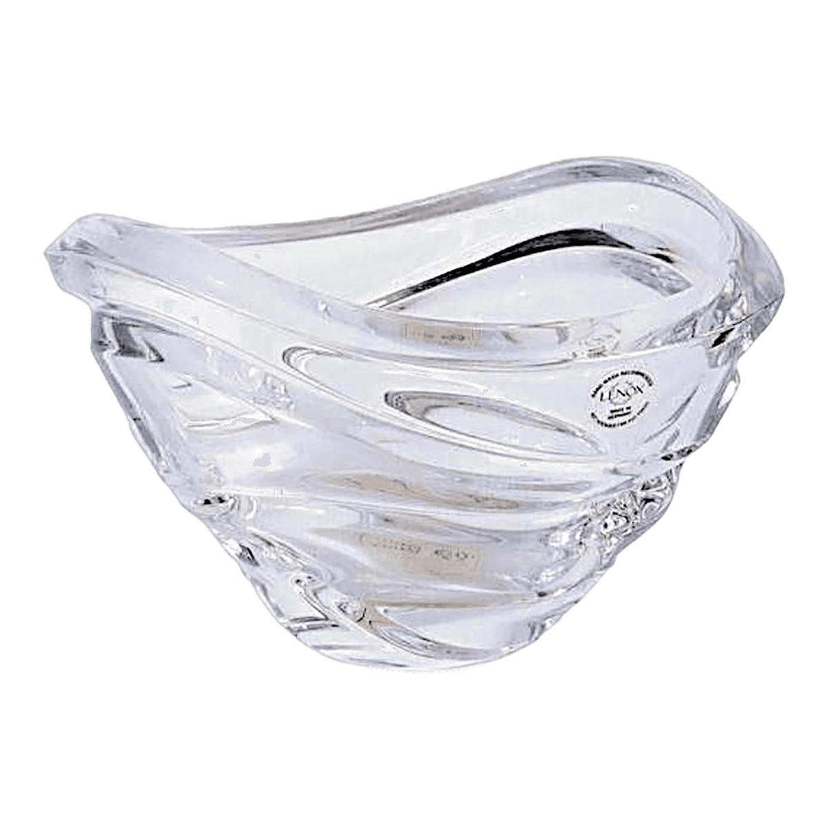 Bowl Vintage Lenox Crystal Bowl Ovations Collection - Thumbnail 2