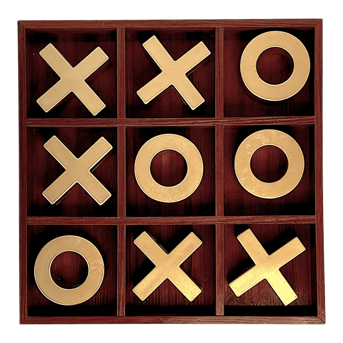 1990s Contemporary Modern Tic Tac Toe Game Board & Pieces - Thumbnail 2