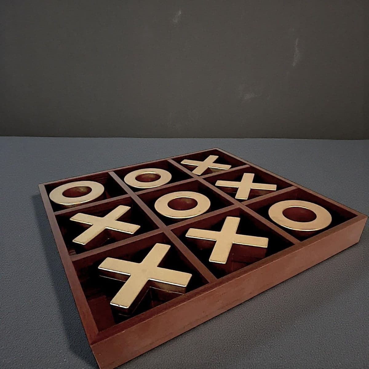1990s Contemporary Modern Tic Tac Toe Game Board & Pieces - Thumbnail 4