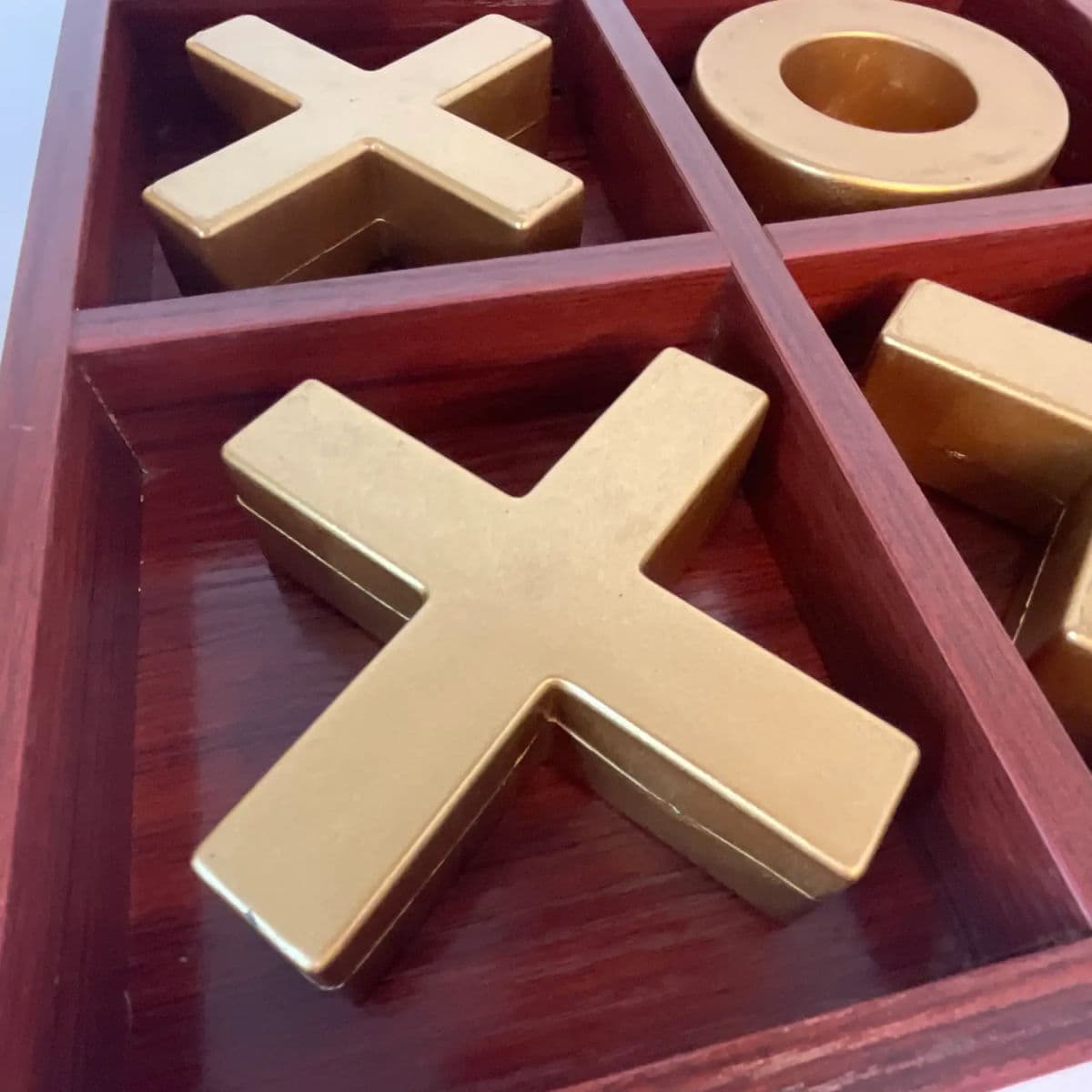 1990s Contemporary Modern Tic Tac Toe Game Board & Pieces - Thumbnail 12
