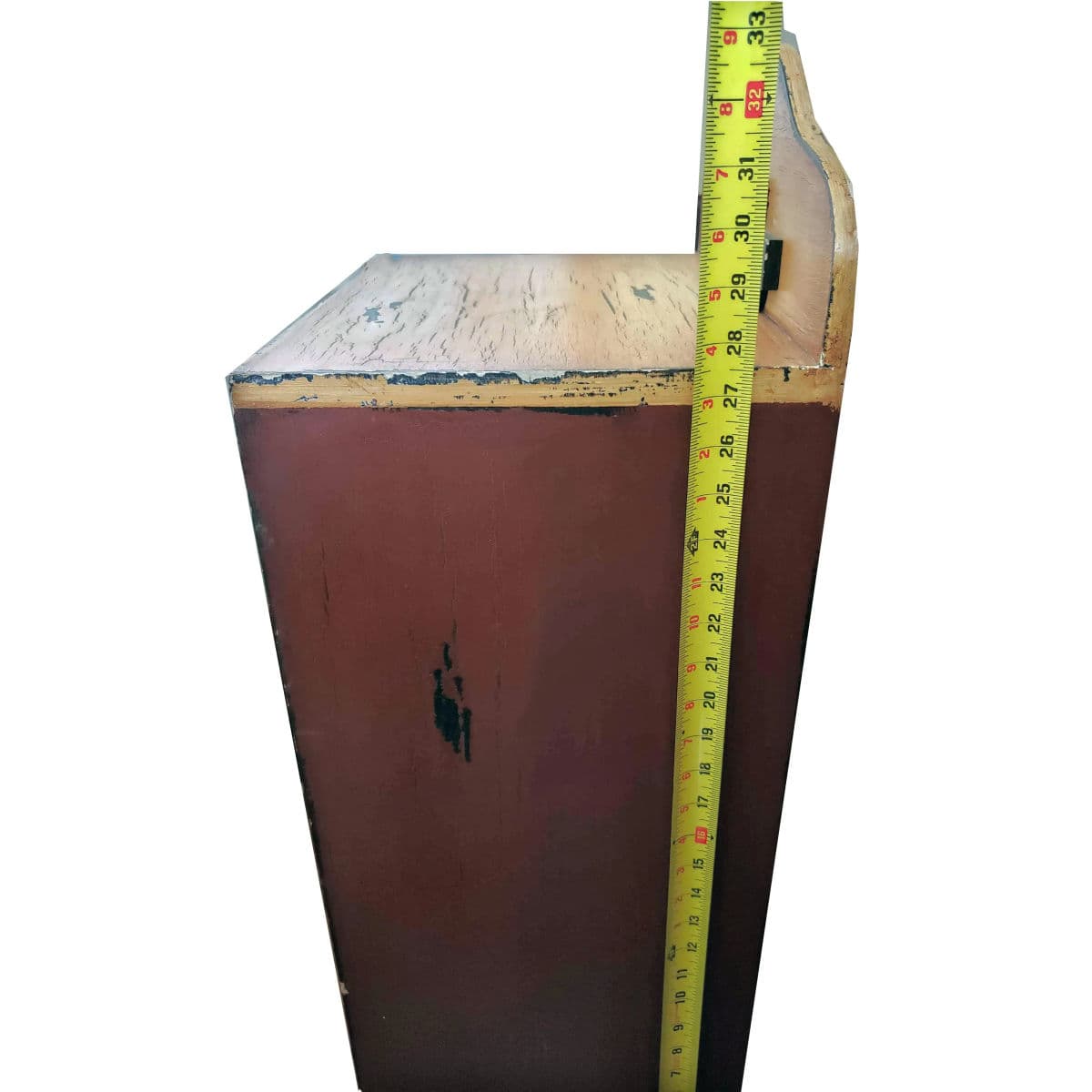 Rustic Storage Cabinet Nightstand Adorned With Hand Painted Wood Planes, Ships & Trucks - Thumbnail 11