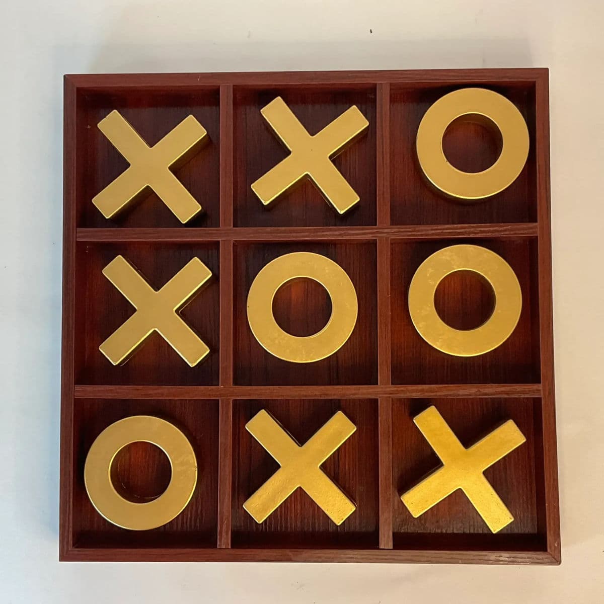 1990s Contemporary Modern Tic Tac Toe Game Board & Pieces - Thumbnail 13