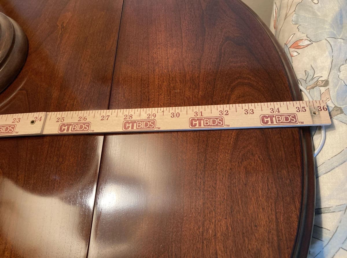 1980s Traditional Chippendale Drexel Cherry Single Drawer Pembroke Side Table - Thumbnail 7