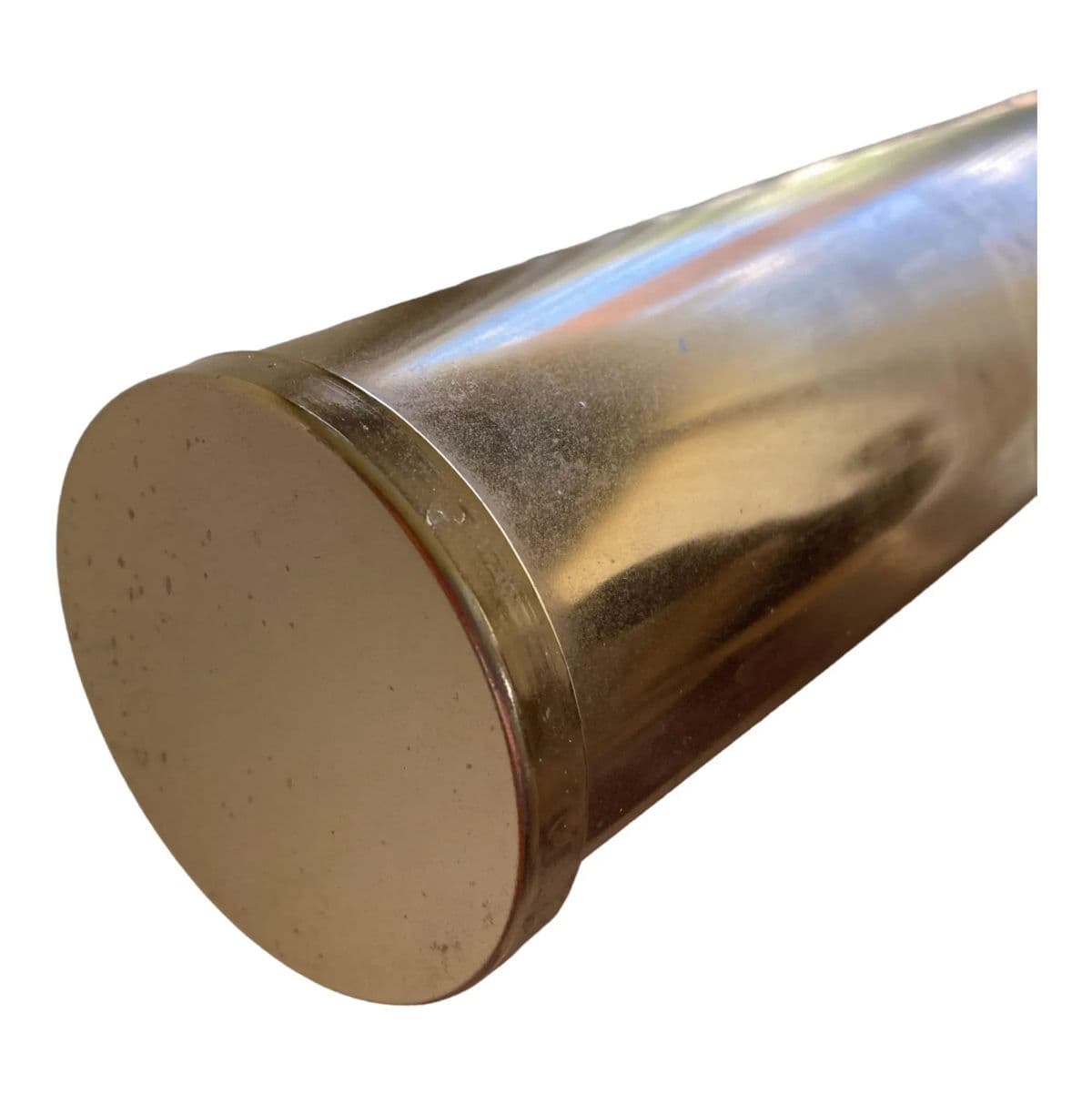 Vintage Black and Gold Toned Brass Standing Adjustable Pharmacy Floor Lamp Circa 1970s - Thumbnail 5