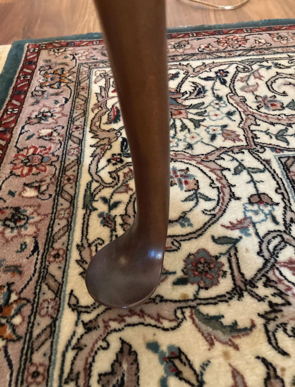 1980s Traditional Chippendale Drexel Cherry Single Drawer Pembroke Side Table - Thumbnail 11