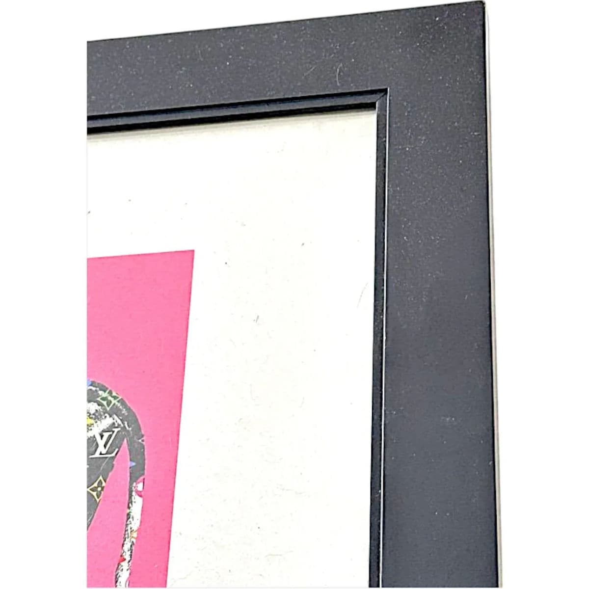 Cash Cow by Peter Marcus Green, Signed, 2022 Giclee Print Pink Background Black Wood Frame - Thumbnail 9