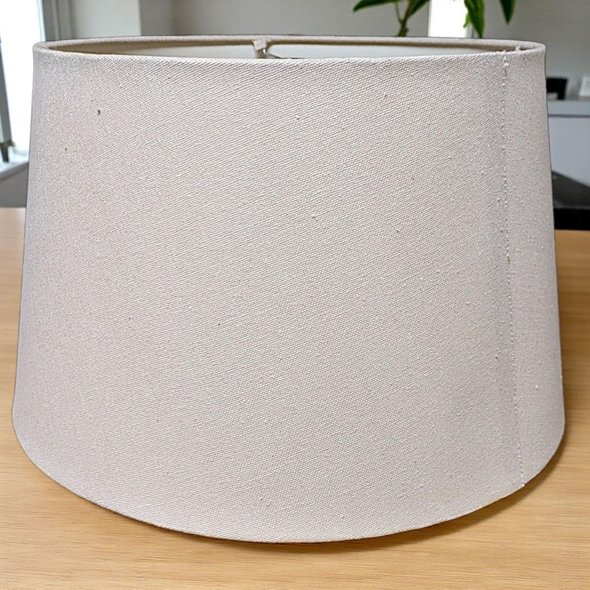 Earth-Toned Mid Century Ceramic Drip Glaze Lamp With Cream Tapered Drum Shaped Shade - Thumbnail 13