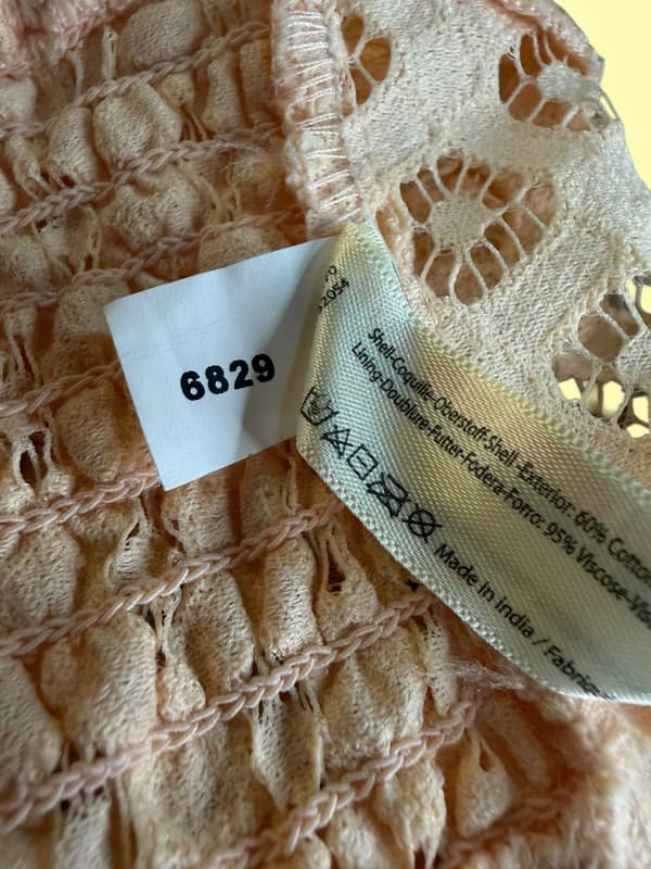 Free People Adella Lace Halter Bralette M - Thumbnail 5