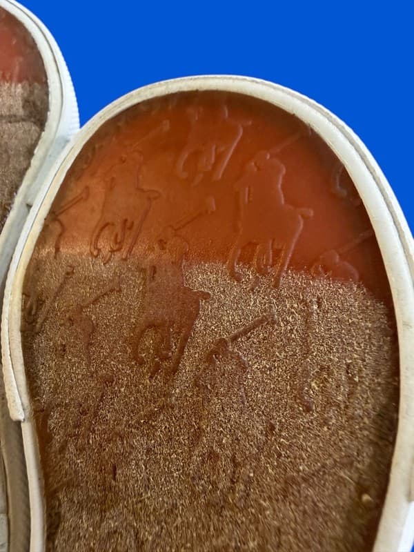 Polo Ralph Lauren Bal Harbour White Faux Leather Slip-On Toddler Shoes 4 - Thumbnail 7