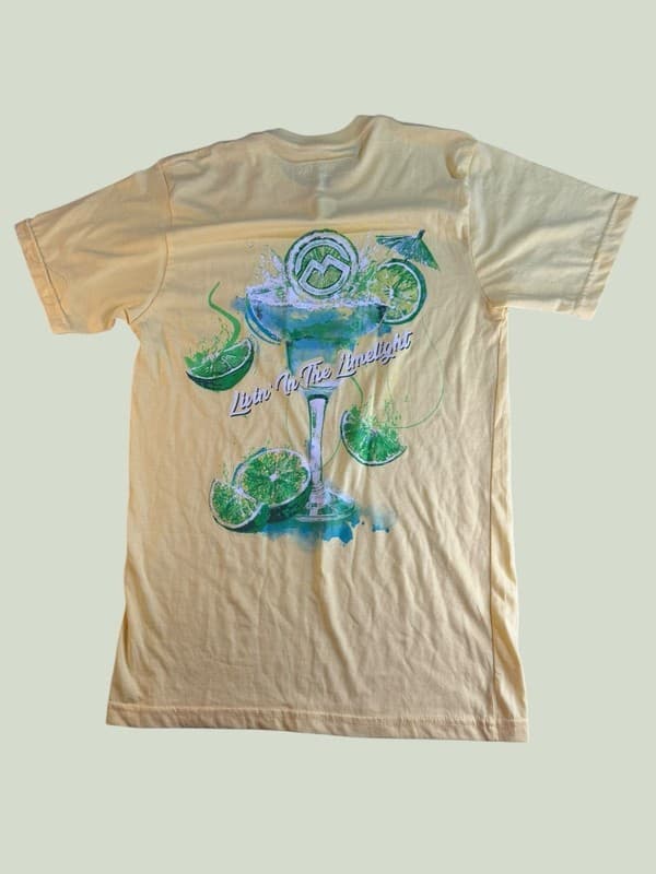 Magellan Outdoors Men's Livin' In The Limelight Margarita T-Shirt - Yellow S - Thumbnail 2