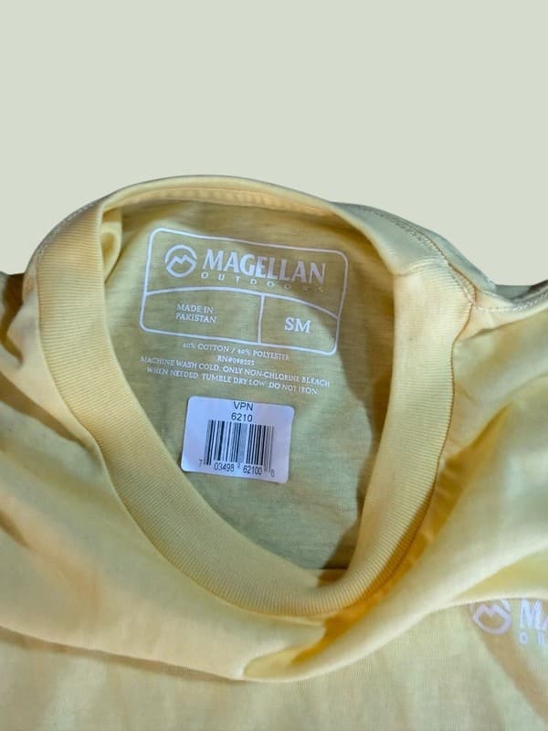 Magellan Outdoors Men's Livin' In The Limelight Margarita T-Shirt - Yellow S - Thumbnail 6