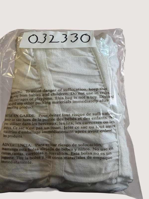 Sienna Sky White Linen Blend Ruffle Halter Top - Thumbnail 4